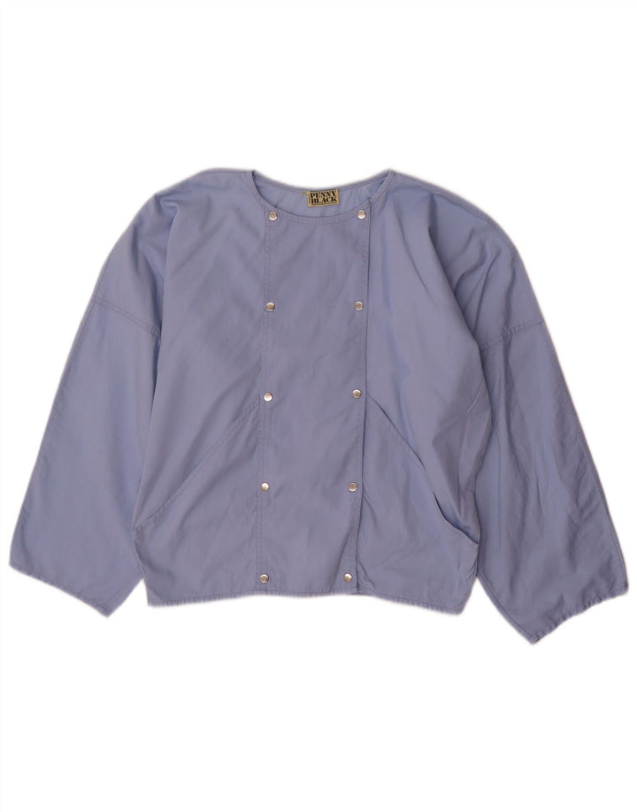 Penny Black Γυναικείο Διπλό Μπουφάν Bomber UK 8 Small Blue Cotton