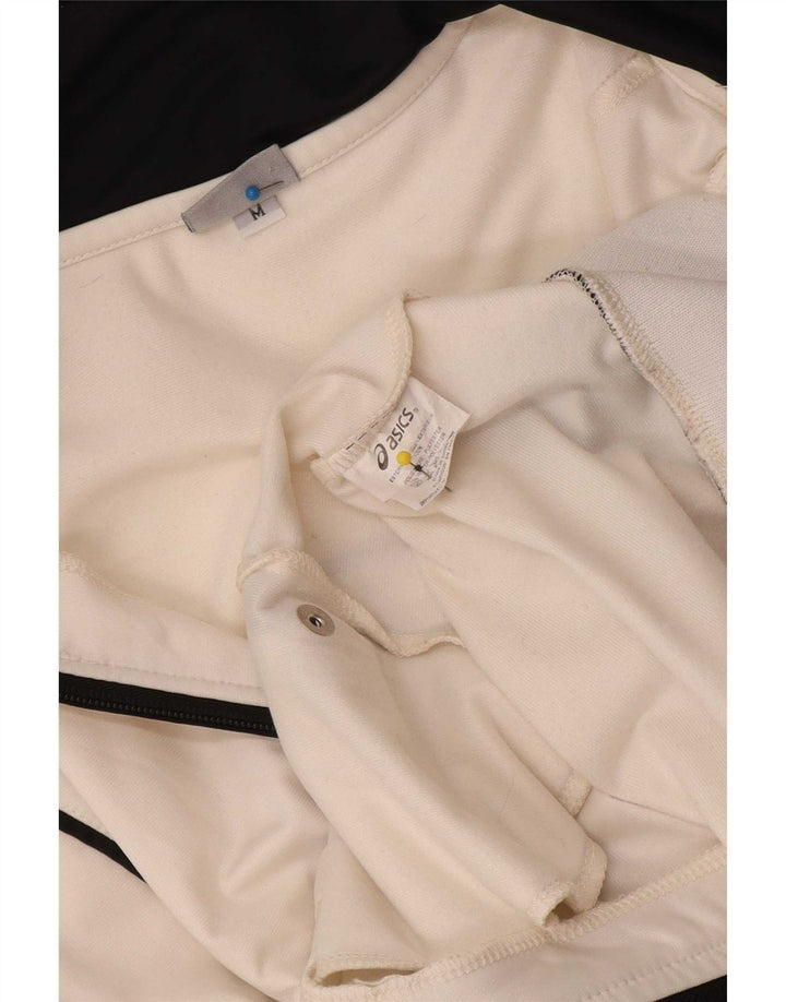 Γυναικεία αθλητική φόρμα Asics Top Jacket UK 14 Medium Off White Colourblock