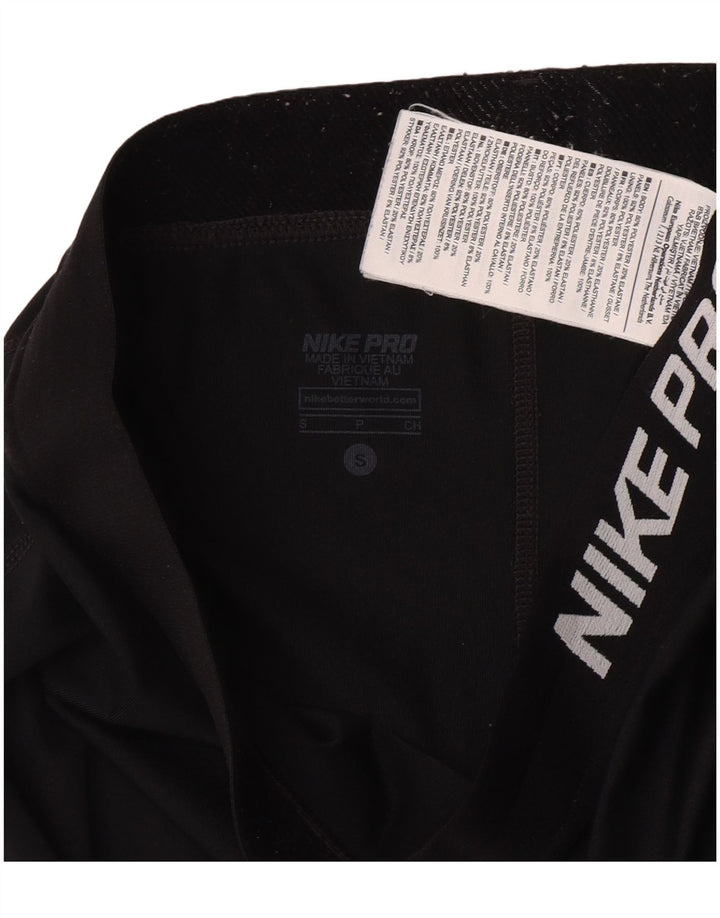 Γυναικεία κολάν Nike Dri Fit Capri UK 10 Small Black Polyester