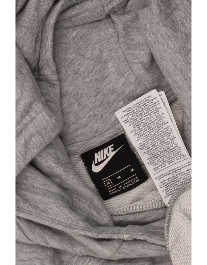 Nike γυναικείο φούτερ με κουκούλα UK 14 Βαμβακερό μεσαίο γκρι
