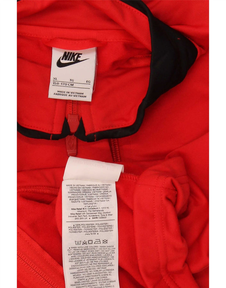 Μπουφάν Nike Boys αθλητική φόρμα 13-14 ετών XL Κόκκινο πολυεστέρας