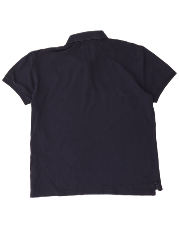 Crew Clothing Ανδρικό πουκάμισο πόλο XL Navy Blue Cotton