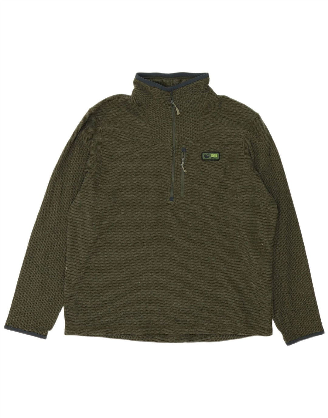 Ανδρικό φούτερ Rab με φερμουάρ Jumper XL Green Polyester