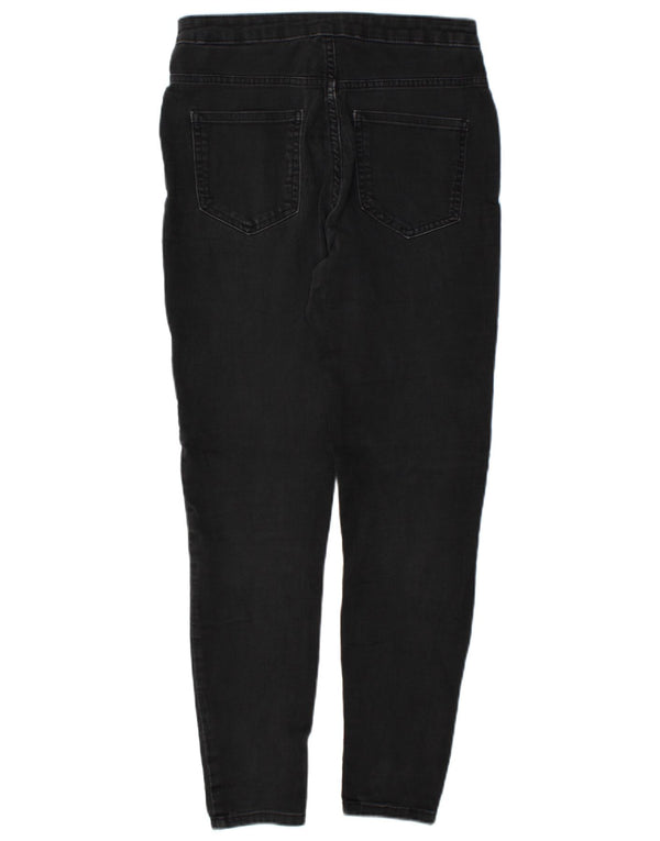 Marks & Spencer Γυναικεία Super Skinny Jeans UK 12 Medium W28 L29 Γκρι βαμβακερό