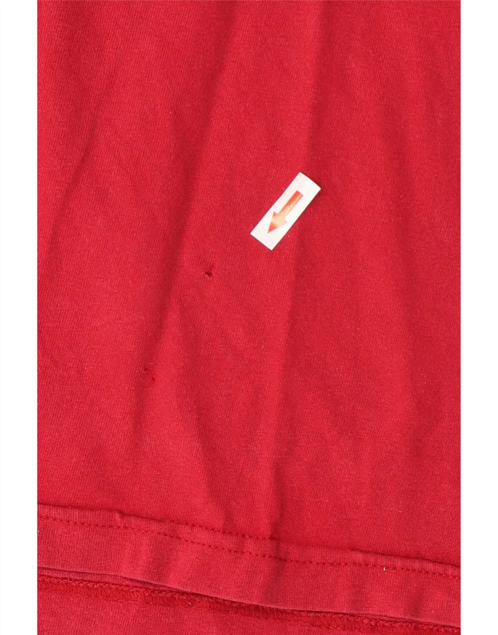 Ανδρικό γραφικό T-Shirt Vans Top μεγάλο κόκκινο