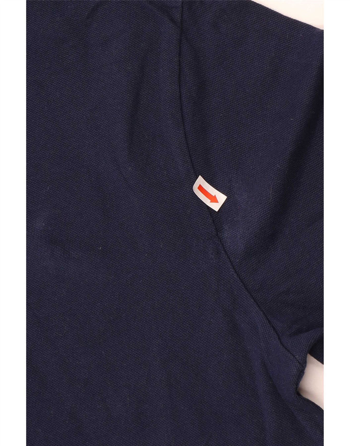 Ανδρικό πουκάμισο πόλο Gap, Βαμβακερό μεσαίο Navy Blue