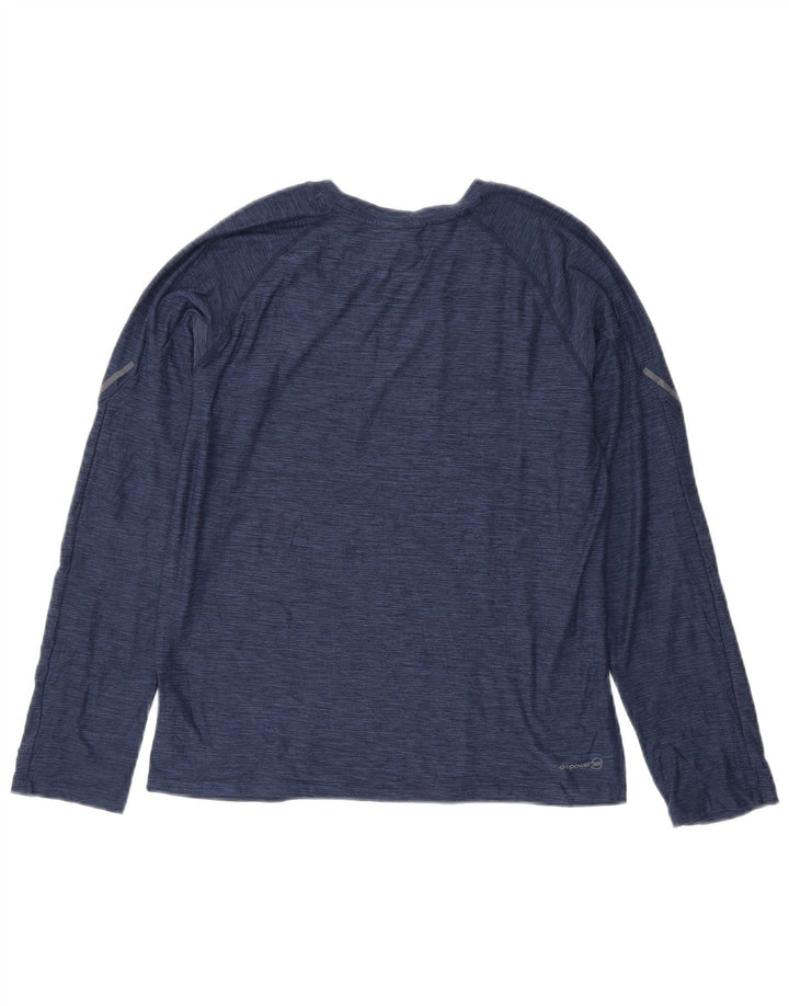 Russell Athletic Boys Top μακρυμάνικο 14-15 ετών XL Navy Blue Flecked