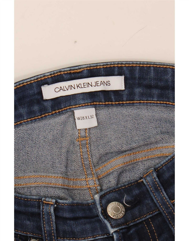 Calvin Klein Ανδρικό Slim Jeans W28 L32 Μπλε βαμβακερό