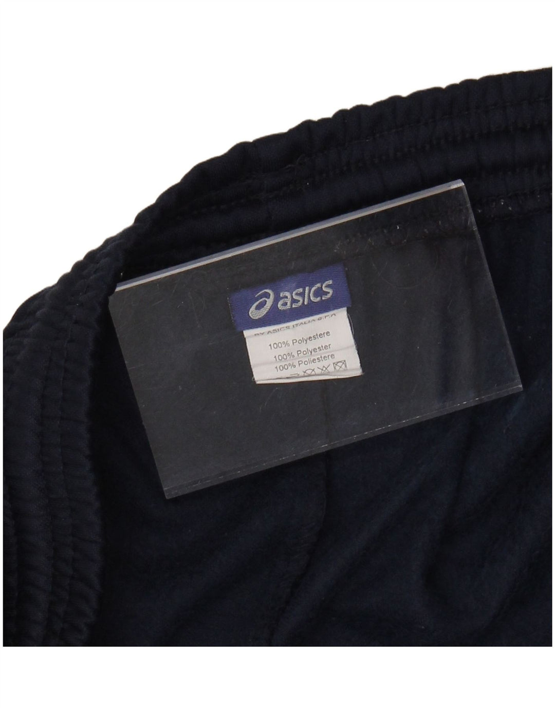 Ανδρική αθλητική φόρμα ASICS Παντελόνι Joggers Large Navy Blue Colourblock