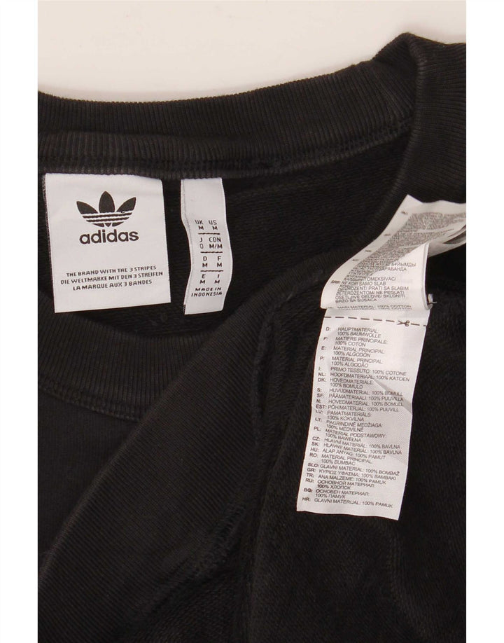 Ανδρικό φούτερ Adidas Jumper Μεσαίο μαύρο βαμβακερό