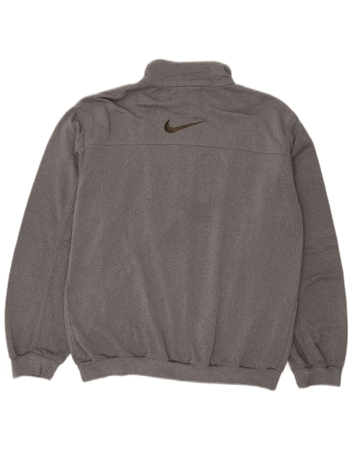 Μπουφάν Nike Boys Graphic αθλητική φόρμα 12-13 ετών με μεγάλο γκρι φλύκταινα