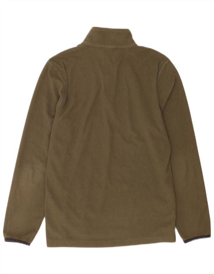 CHAMPION Ανδρικό φερμουάρ Fleece Jumper Medium Khaki Polyester