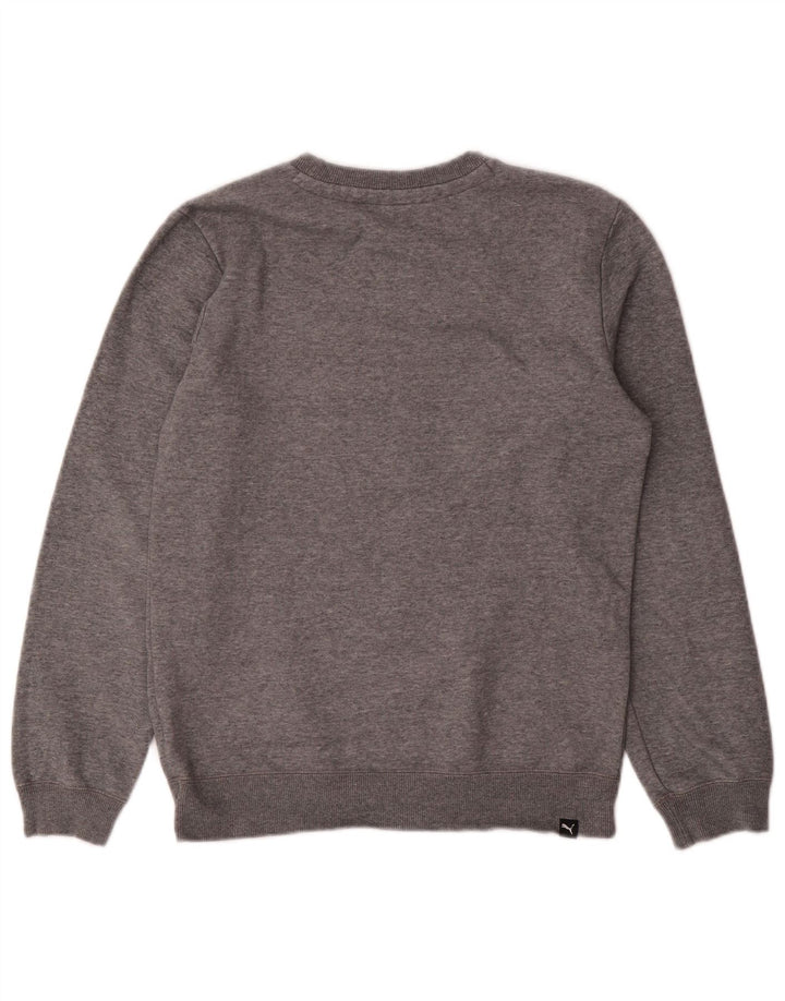 Γραφικό Φούτερ PUMA Boys Jumper 13-14 ετών Γκρι