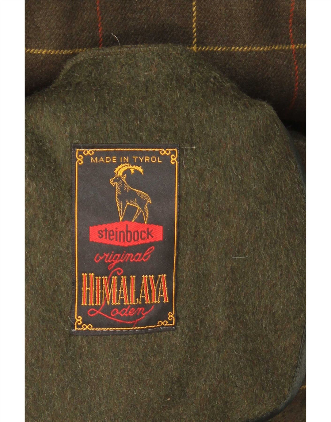 Ανδρικό πανωφόρι Steinbock IT 48 Medium Khaki Wool