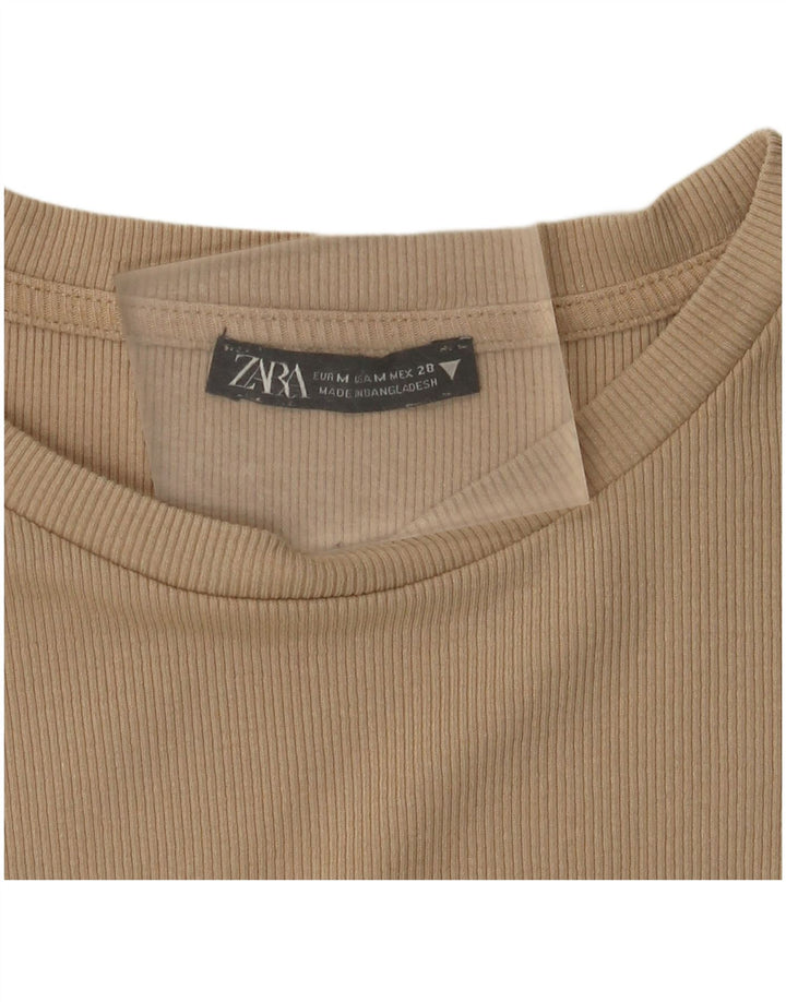 Zara γυναικείο κορμάκι UK 12 Medium Beige
