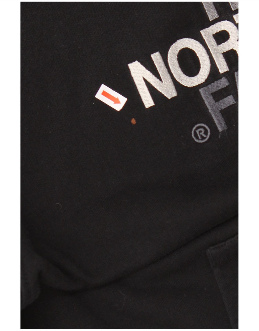 THE NORTH FACE Ανδρικό γραφικό κουκούλα Jumper XL Μαύρο βαμβακερό
