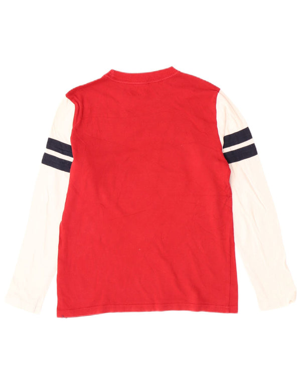 Tommy Hilfiger Boys Graphic Top Μακρύ μανίκι 8-9 ετών Μεσαίο κόκκινο