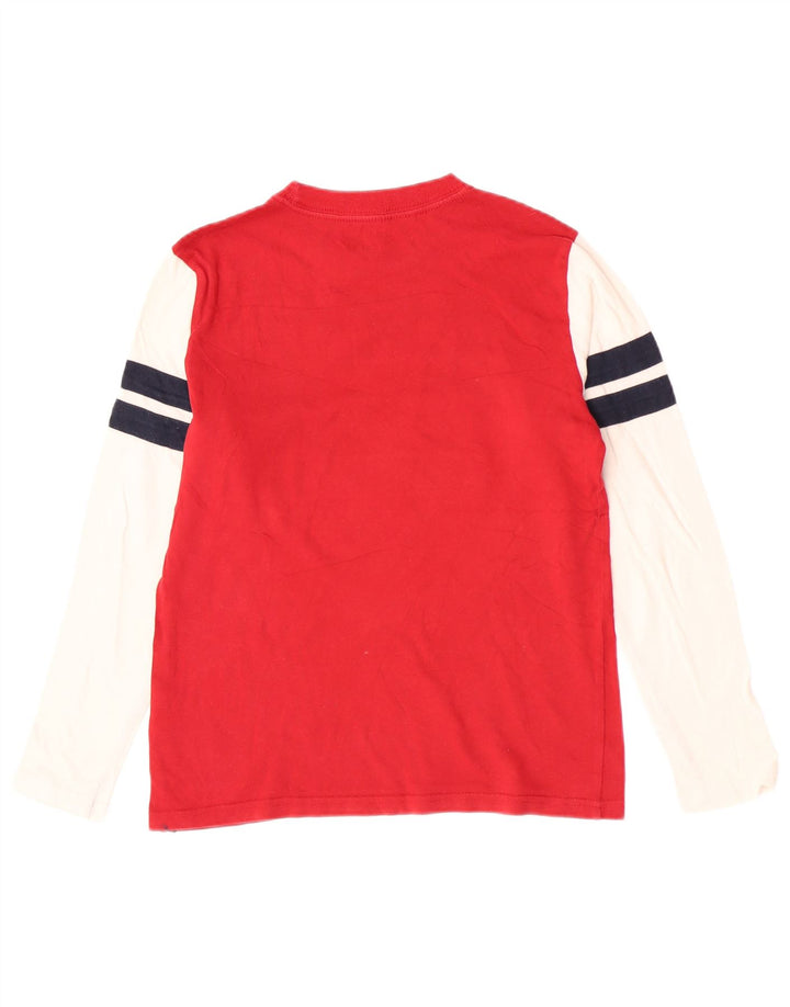 Tommy Hilfiger Boys Graphic Top Μακρύ μανίκι 8-9 ετών Μεσαίο κόκκινο