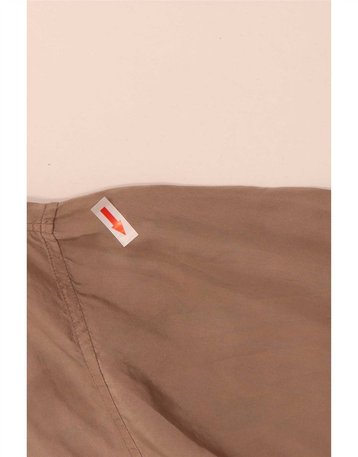 Vintage Γυναικείο Longline Oversized Πουκάμισο IT 44 Medium Beige
