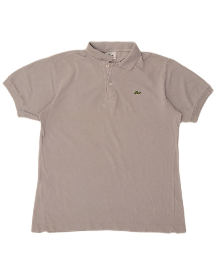 Ανδρικό πουκάμισο Polo Lacoste, Μέγεθος 4, Βαμβακερό μεσαίο γκρι
