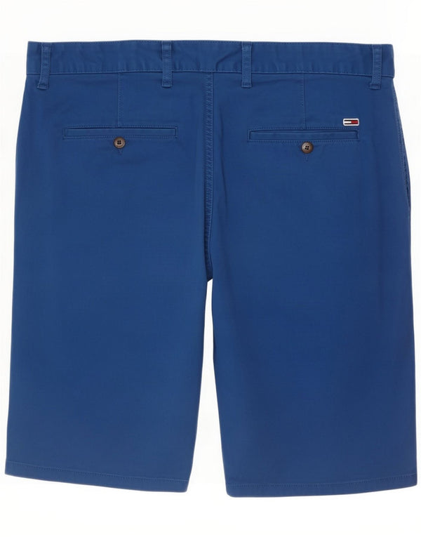 Ανδρικό σορτς Chino Tommy Hilfiger Large W34 Μπλε βαμβακερό