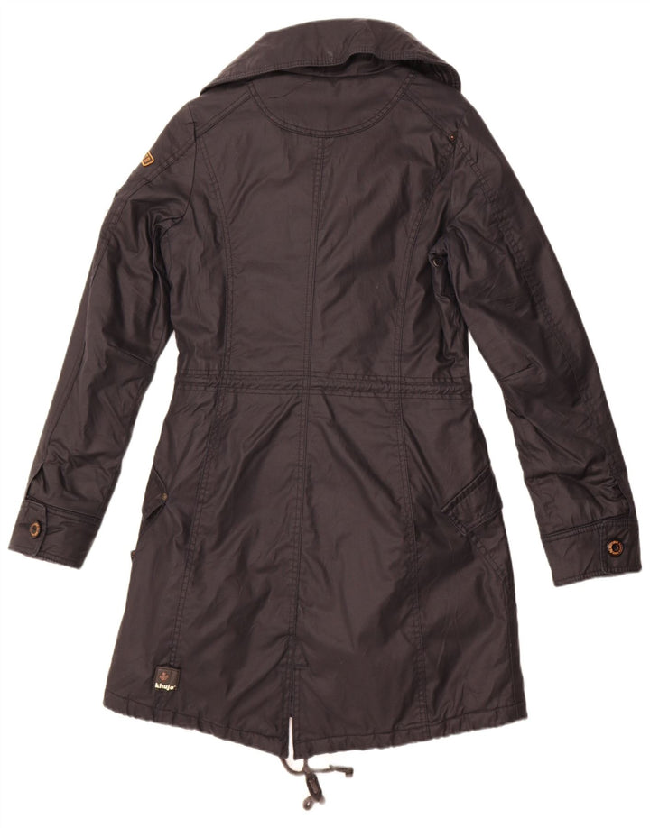 KHUJO Γυναικείο μπουφάν Parka UK 10 Small Black