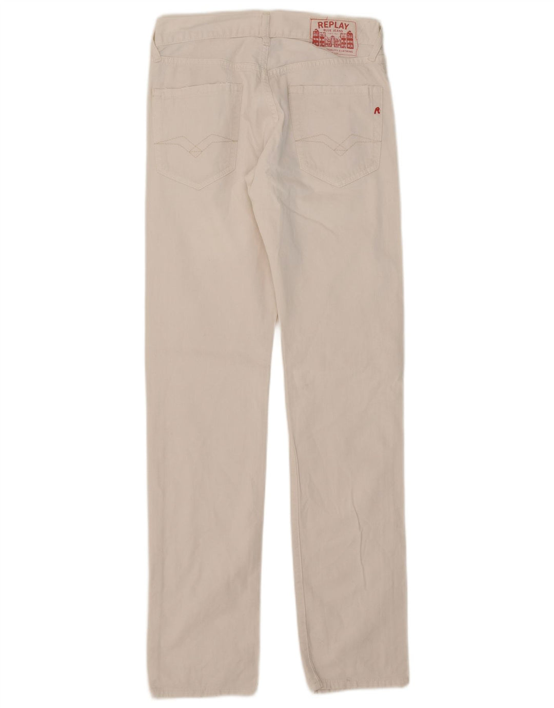 Replay Γυναικείο Slim Jeans W30 L34 Λευκό