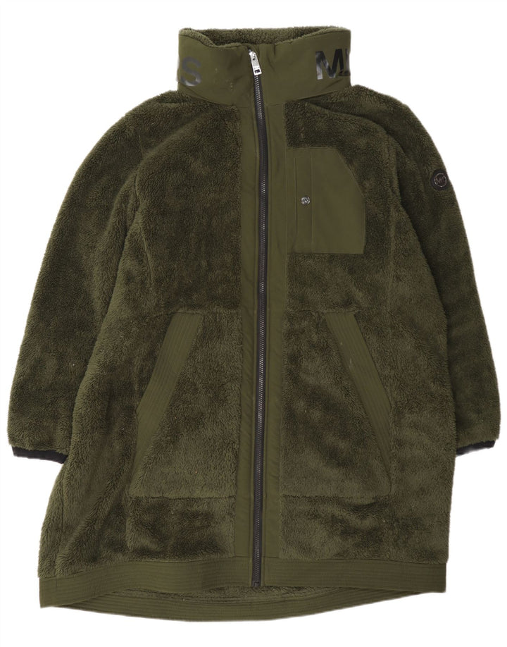 Michael Kors Γυναικείο Πανωφόρι Fleece UK 20 2XL Πράσινο Πολυεστέρας