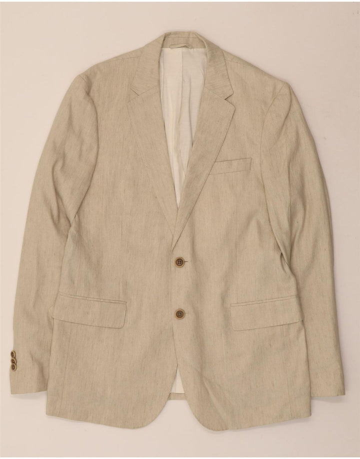 GANT Ανδρικό σακάκι σακάκι με 2 κουμπιά UK 38 Medium Beige Λευκό
