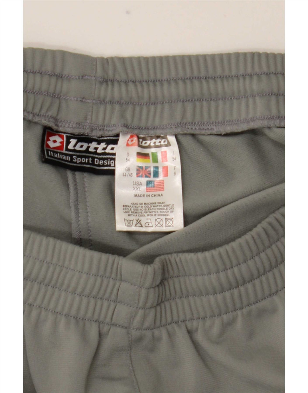 Ανδρική φόρμα Lotto Παντελόνι UK 44/46 2XL Grey Polyester