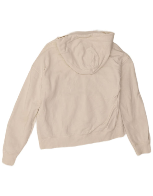 Tommy Hilfiger Γυναικείο Hoodie Jumper UK 10 Small White βαμβακερό