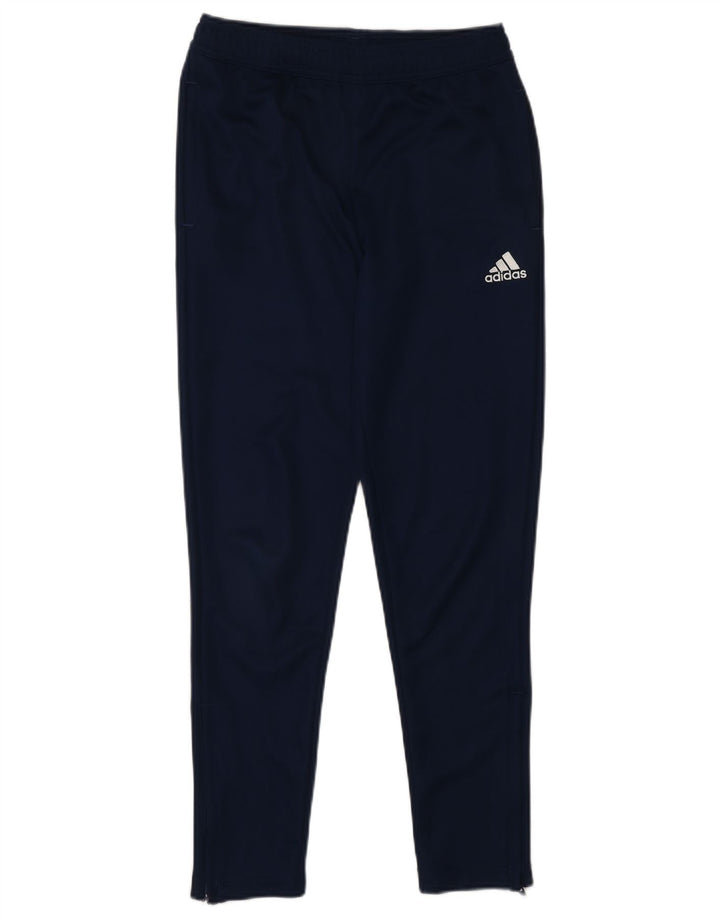 Παντελόνι αθλητικής φόρμας ADIDAS Boys Aeroready 11-12 ετών Navy Blue Polyester