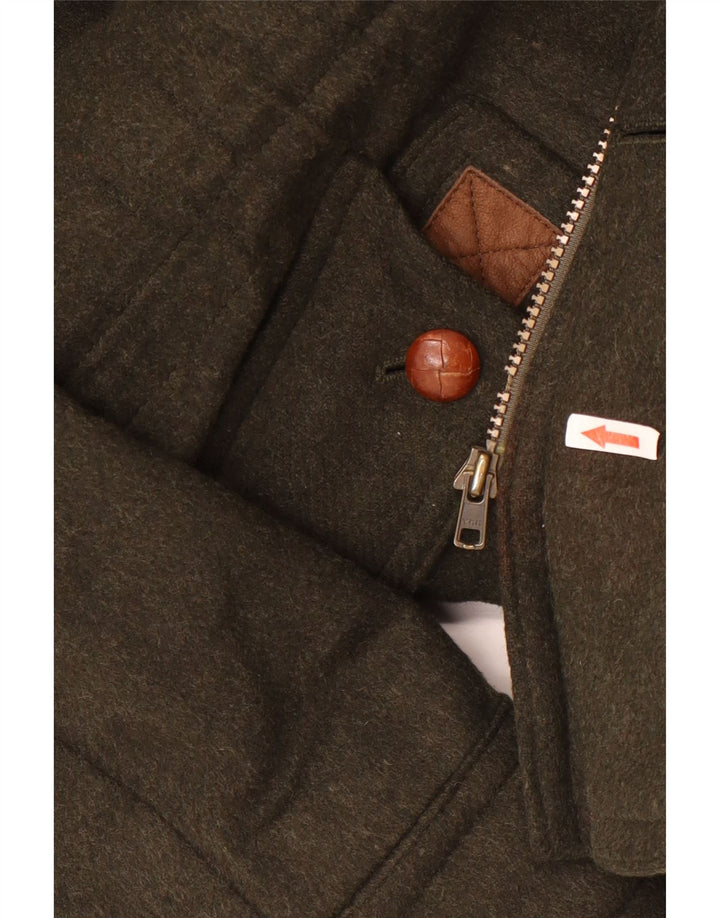 LODENFREY Ανδρικό Utility Μπουφάν IT 50 Large Green Wool