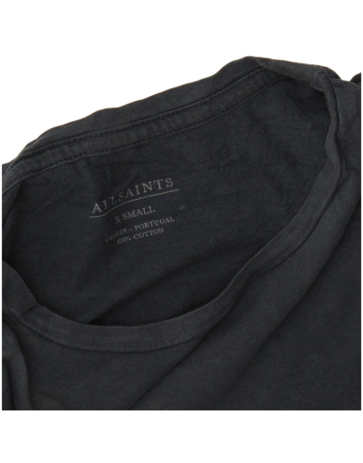 Ανδρικό T-Shirt ALL SAINTS Top XS Γκρι βαμβακερό