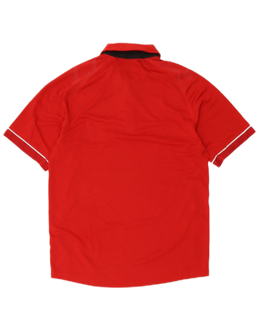 Ανδρικό πουκάμισο Adidas Polo Μεσαίο κόκκινο πολυεστέρα