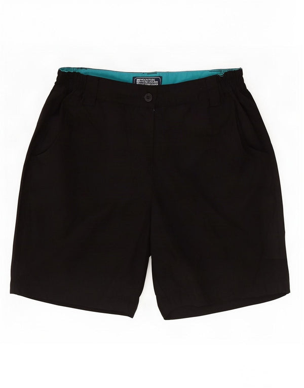 Mountain Warehouse Γυναικείο σορτς Chino UK 10 Small W26 μαύρο πολυεστέρα