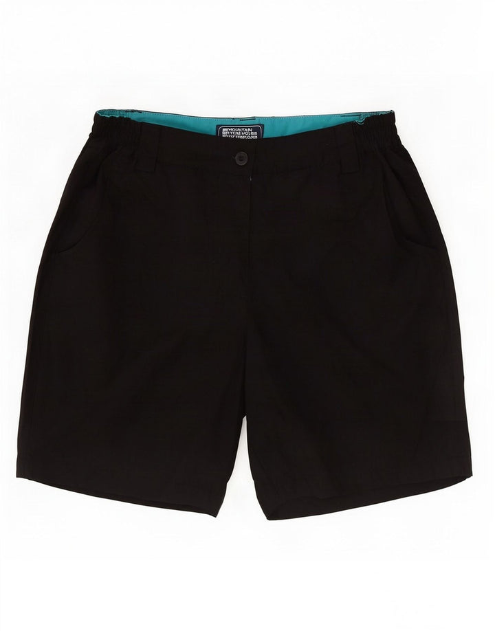 Mountain Warehouse Γυναικείο σορτς Chino UK 10 Small W26 μαύρο πολυεστέρα