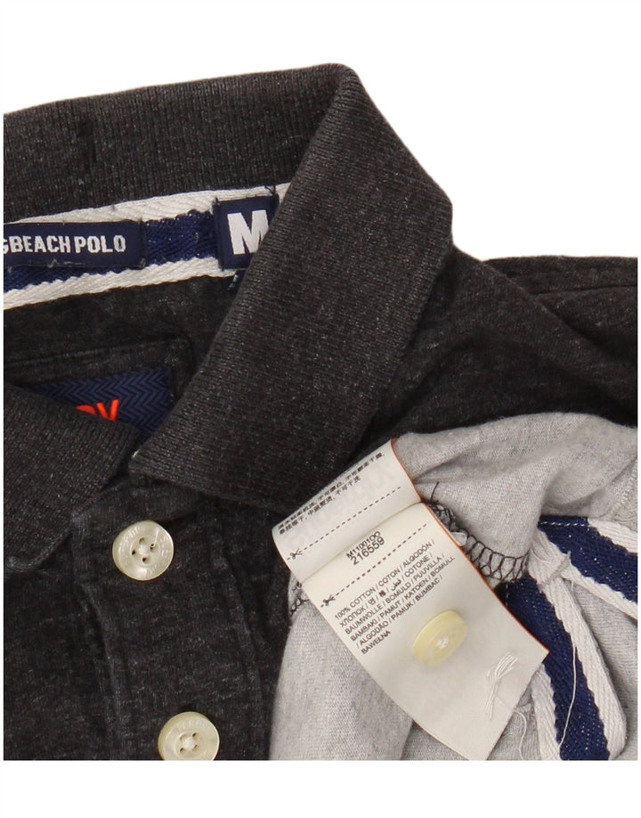 Ανδρικό μπλουζάκι πόλο Superdry, μεσαίο γκρι, βαμβακερό