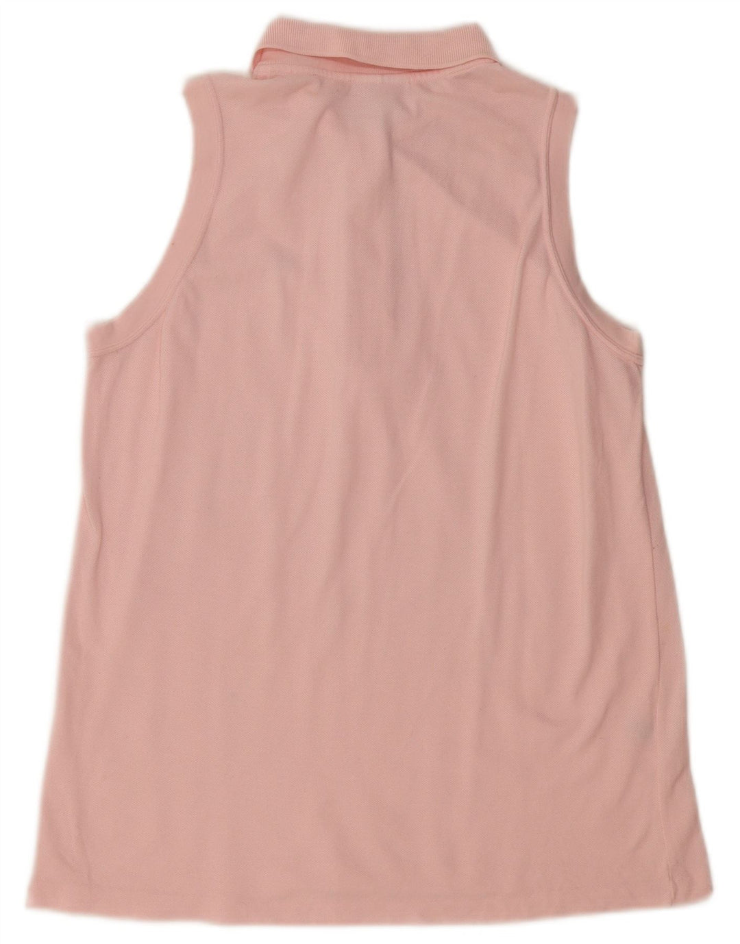 Γυναικείο αμάνικο μπλουζάκι πόλο LACOSTE Μέγεθος 42 Μεγάλο Ροζ Βαμβακερό