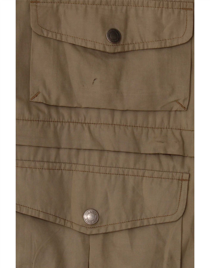 Aigle Mens Utility Gilet UK 42 XL Khaki Polyester