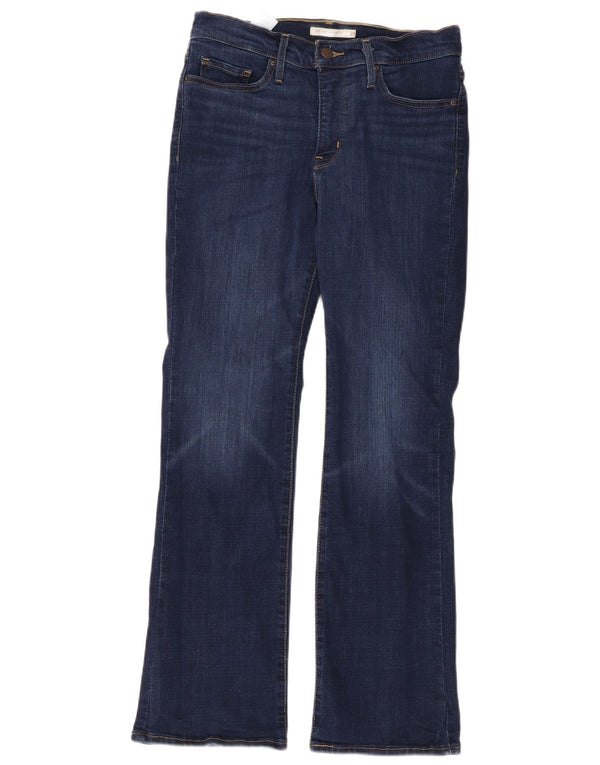 Levi's Womens 315 Shaping Bootcut Jeans W29 L30 Blue Cotton