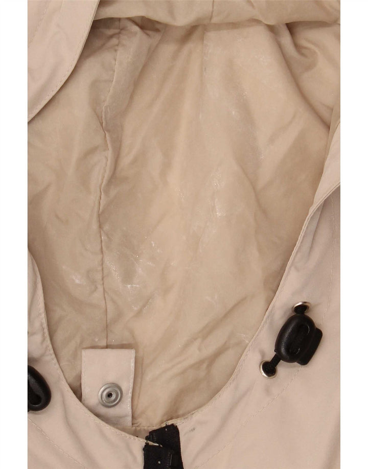 Armani Jeans Ανδρικό Αδιάβροχο με κουκούλα IT 52 XL Beige Polyester