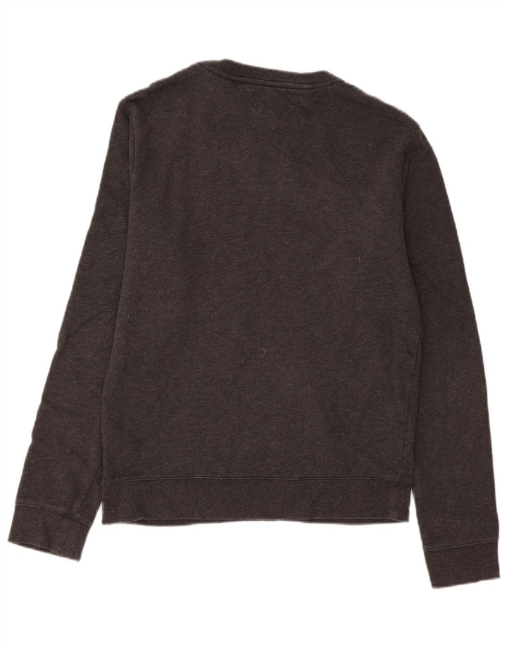 Γραφικό ανδρικό φούτερ Tommy Hilfiger Jumper Μεσαίο γκρι βαμβακερό