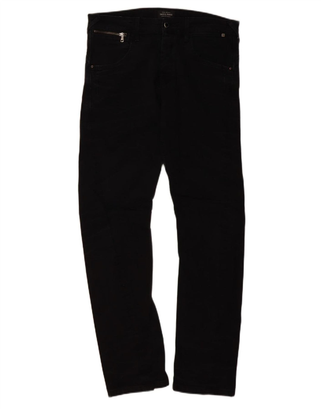 Jack & Jones Ανδρικό Slim Jeans W33 L34 Μαύρο