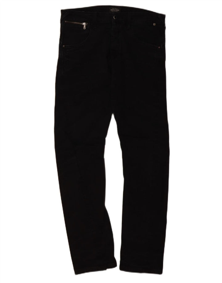 Jack & Jones Ανδρικό Slim Jeans W33 L34 Μαύρο