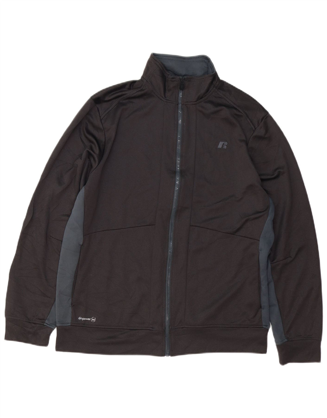 RUSSELL ATHLETIC Ανδρική φόρμα αθλητικής φόρμας Top Jacket UK 38/40 Medium Black