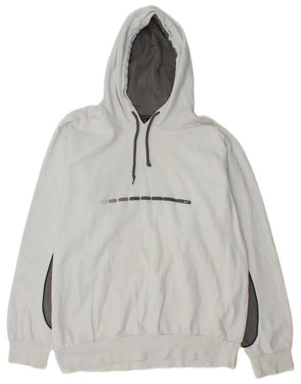 Nike Ανδρικό Hoodie Jumper UK 45/47 XL White Colourblock
