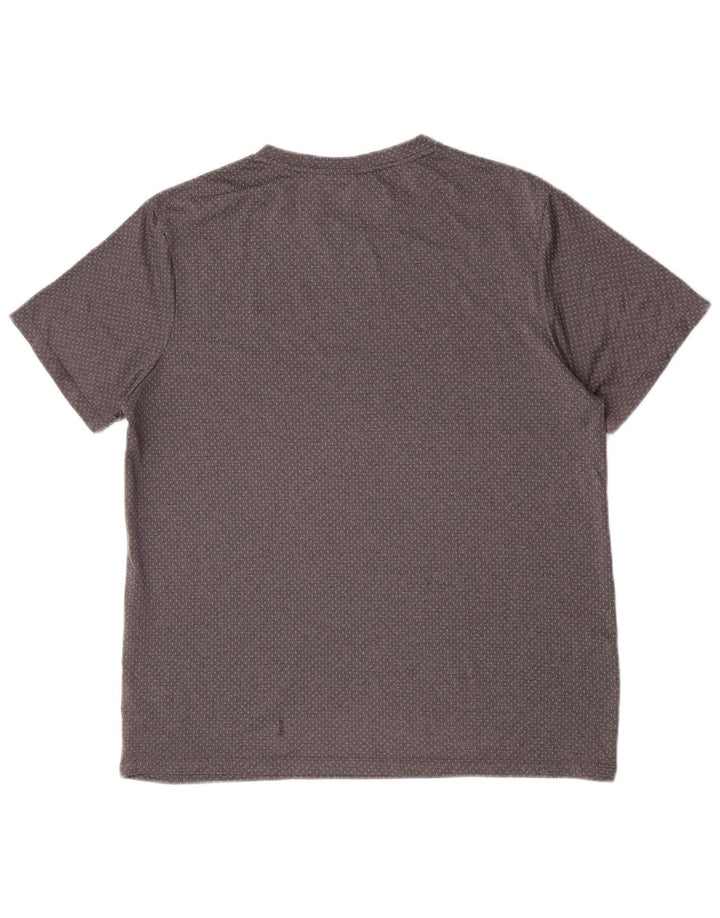 Ανδρικό T-Shirt Fila Top Large Grey Polyester