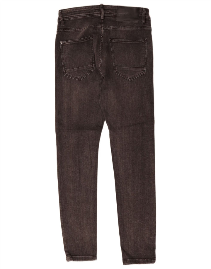 Zara Ανδρικό Slim Jeans EU 40 Medium W31 L28 Γκρι βαμβακερό