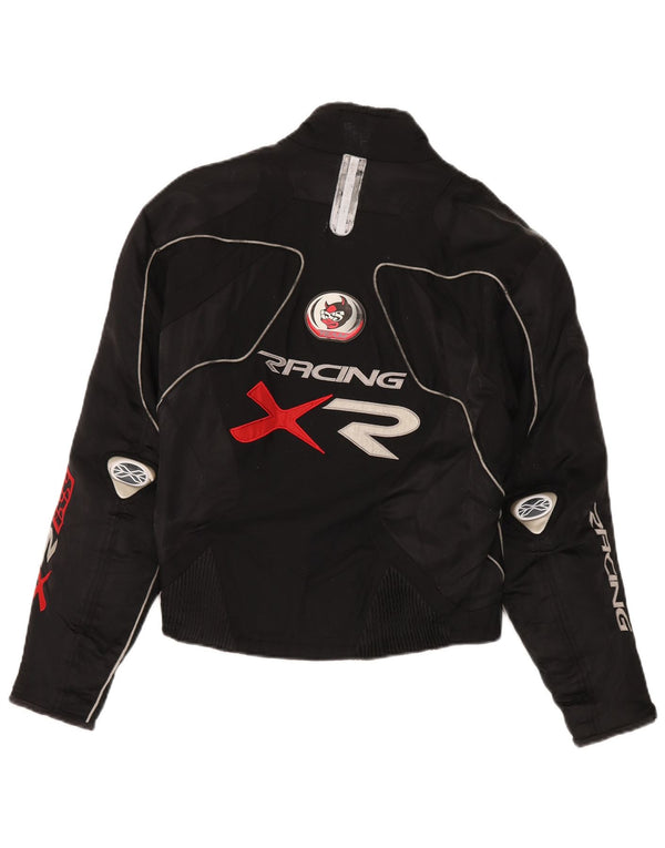 Ανδρικό IXS Graphic Racer Jacket UK 36 Small Black Colourblock Πολυαμίδιο